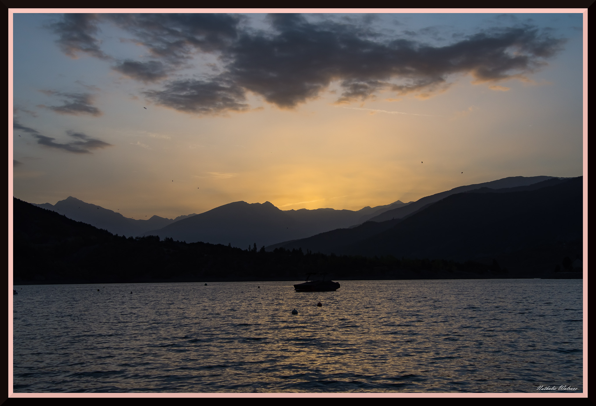 le lac de Serre Ponçon